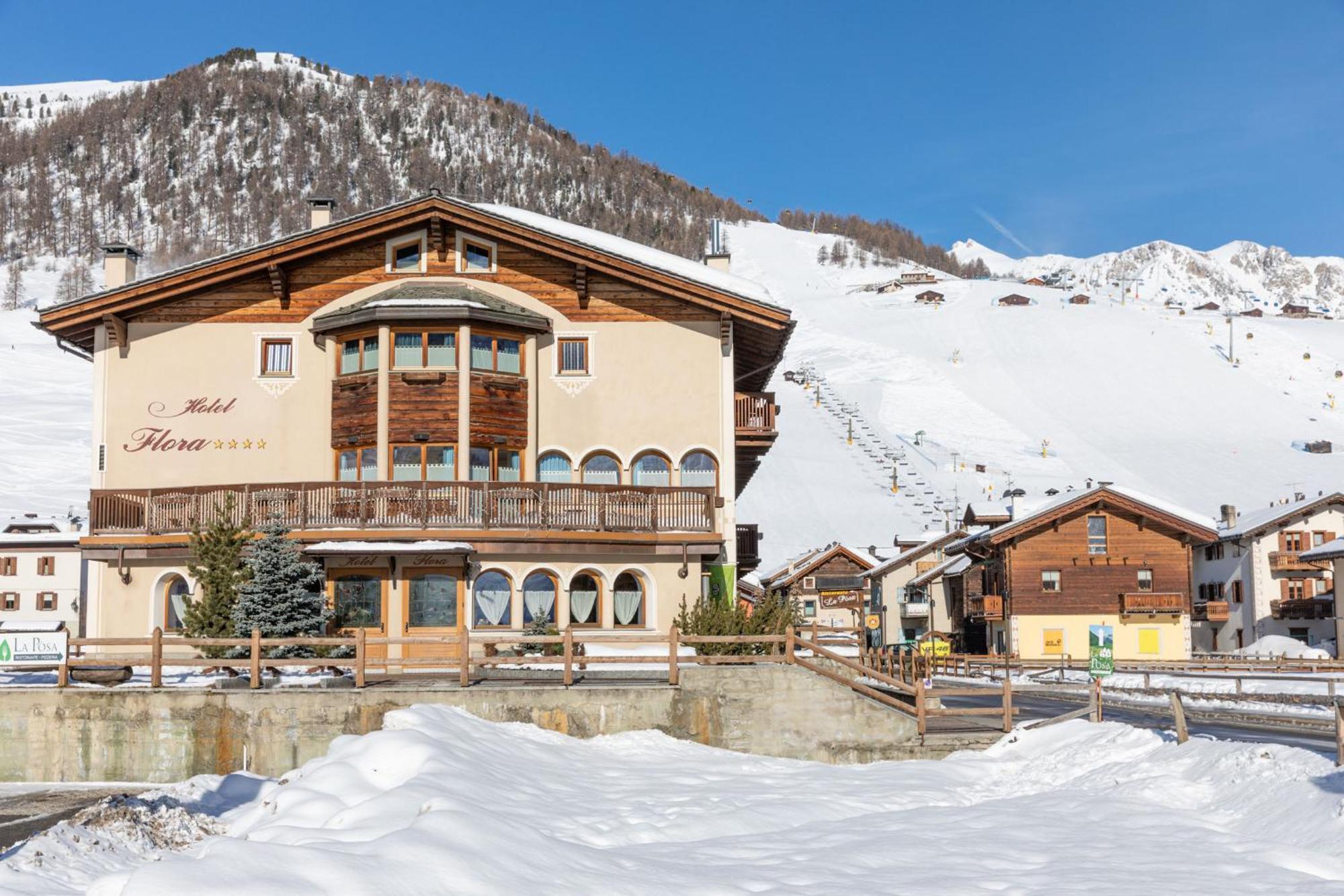 Hotel Flora Livigno Exterior foto